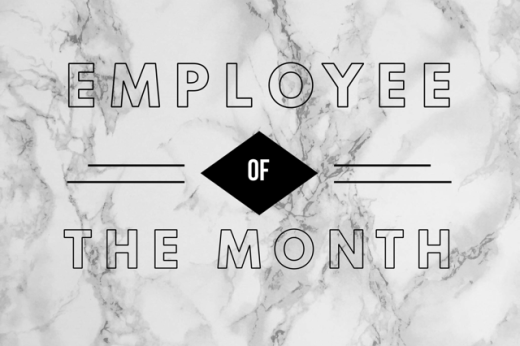 Employee of the Month: April 2018-  Bryan Shuler