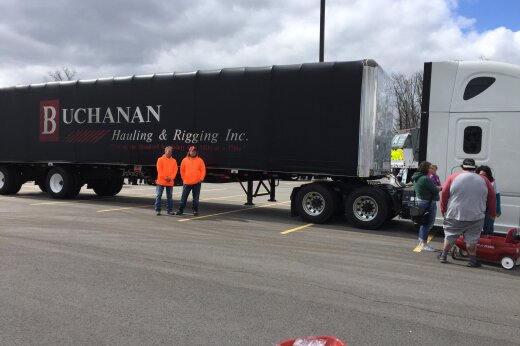 Buchanan Participates In Fort Wayne "Touch A Truck" 