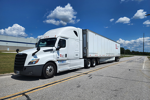 Buchanan Hauling dry van equipment supporting planned full truckload freight capacity for commercial shippers.
