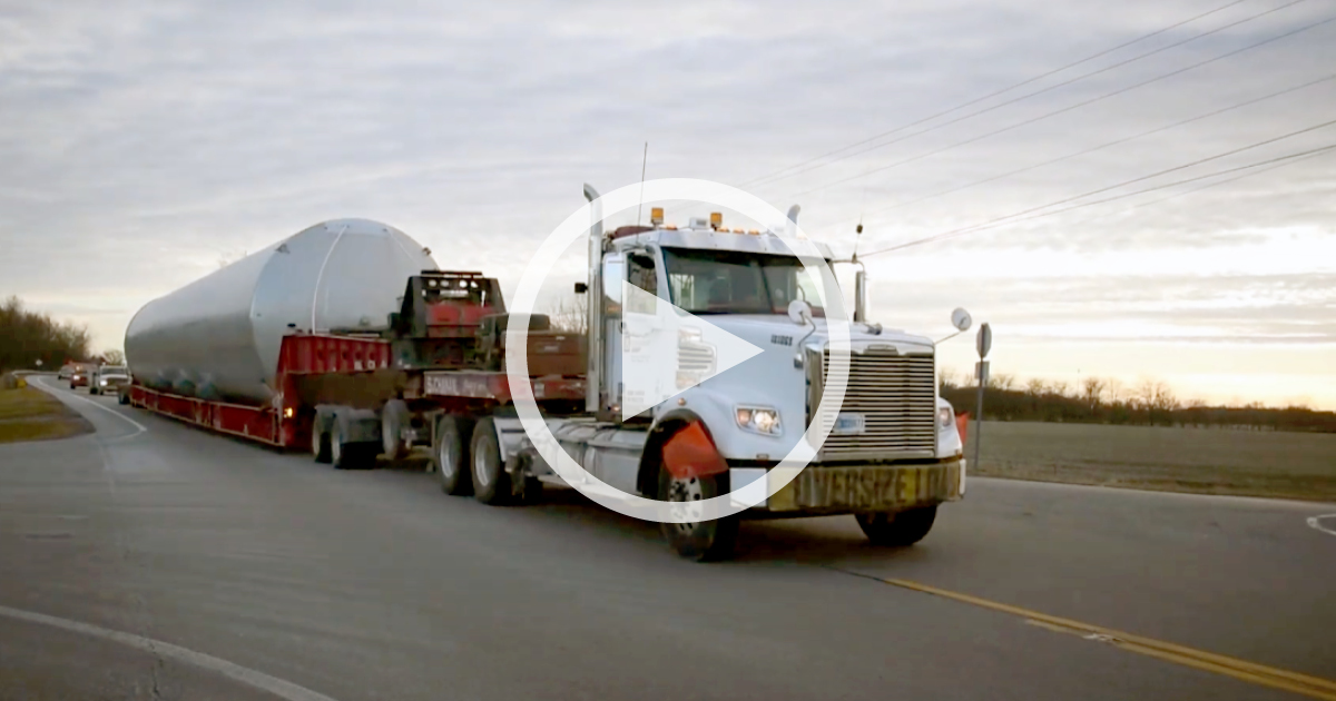 Silo Transport - Buchanan Heavy Haul from NY to MI