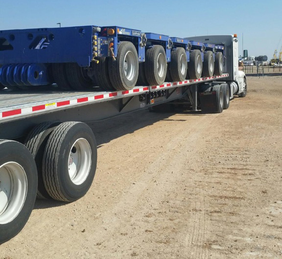 Buchanan Hauling specializes in oversized and over-dimensional loads.