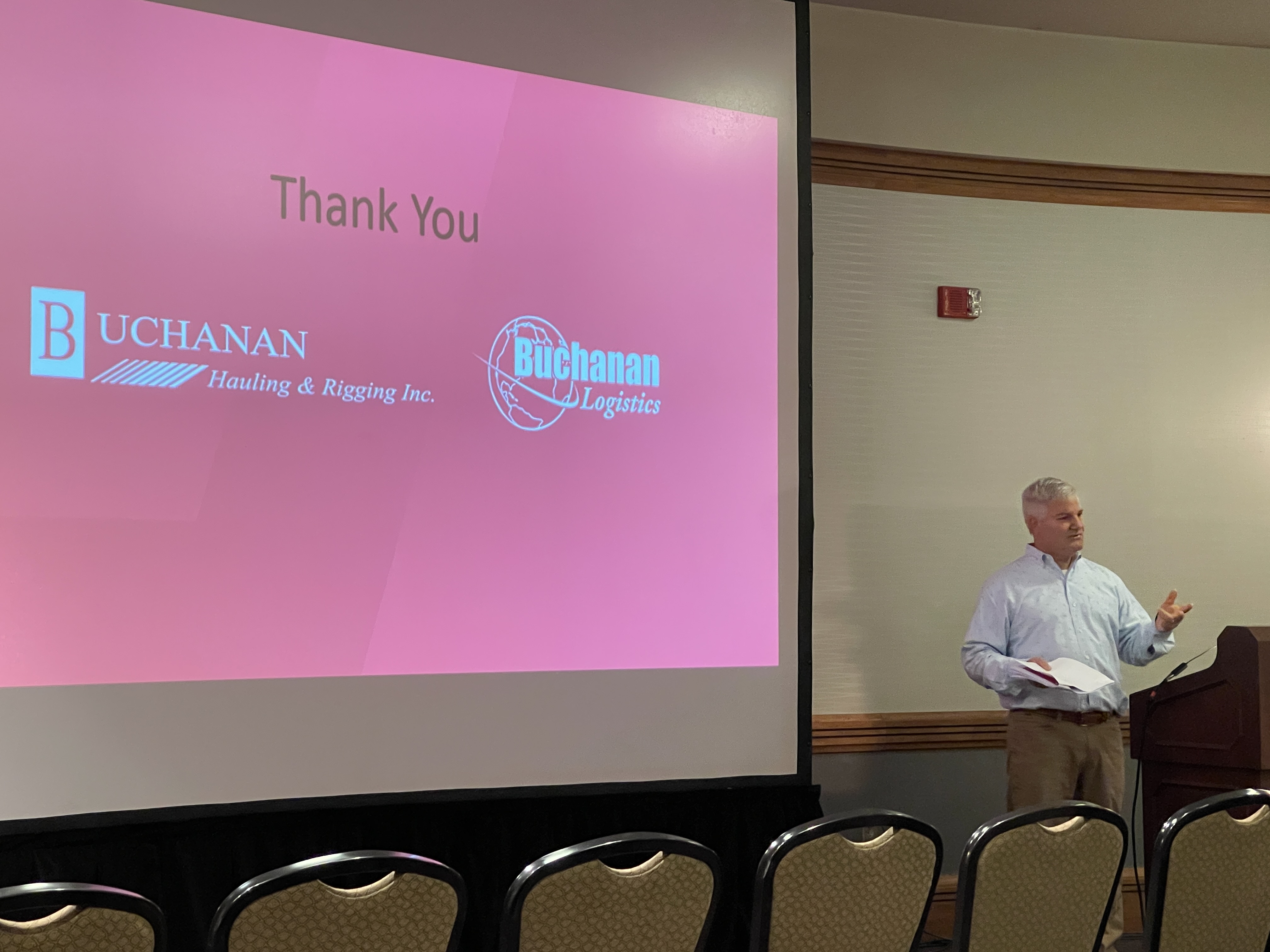 David Francis, CFO shares at Fort Wayne Expedite Expo