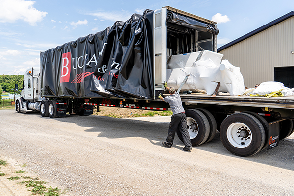Buchanan hauling rigging conestoga delivery