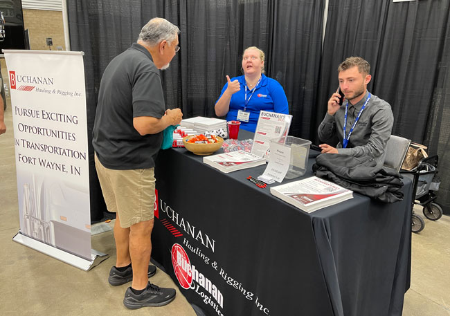 Buchanan team at Fort Wayne Expedite Expo