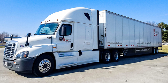 Buchanan Hauling and Rigging offers many forms of specialized transport including Hazmat.