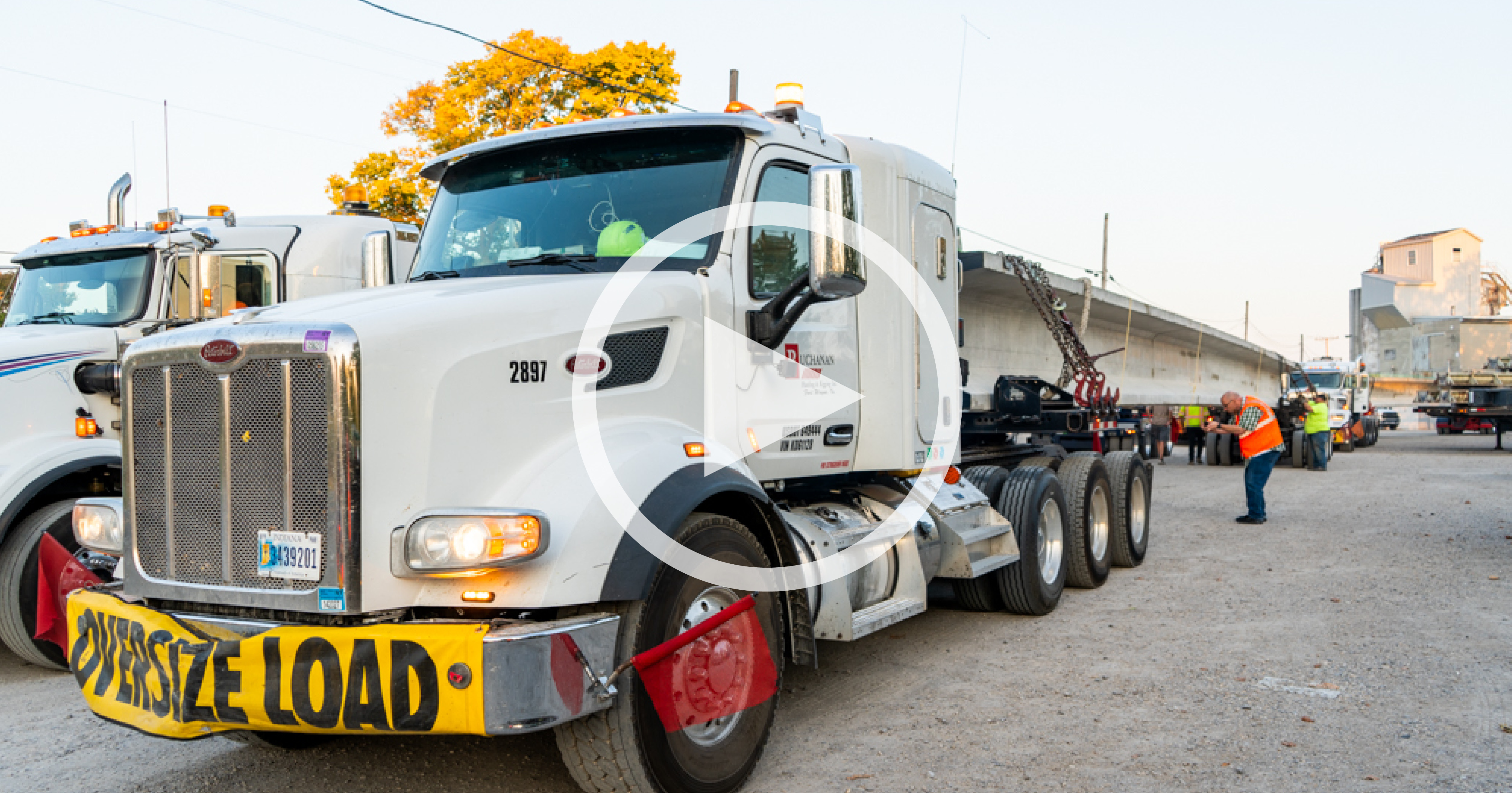 Buchanan Hauling & Rigging Girder Haul - IN to MI