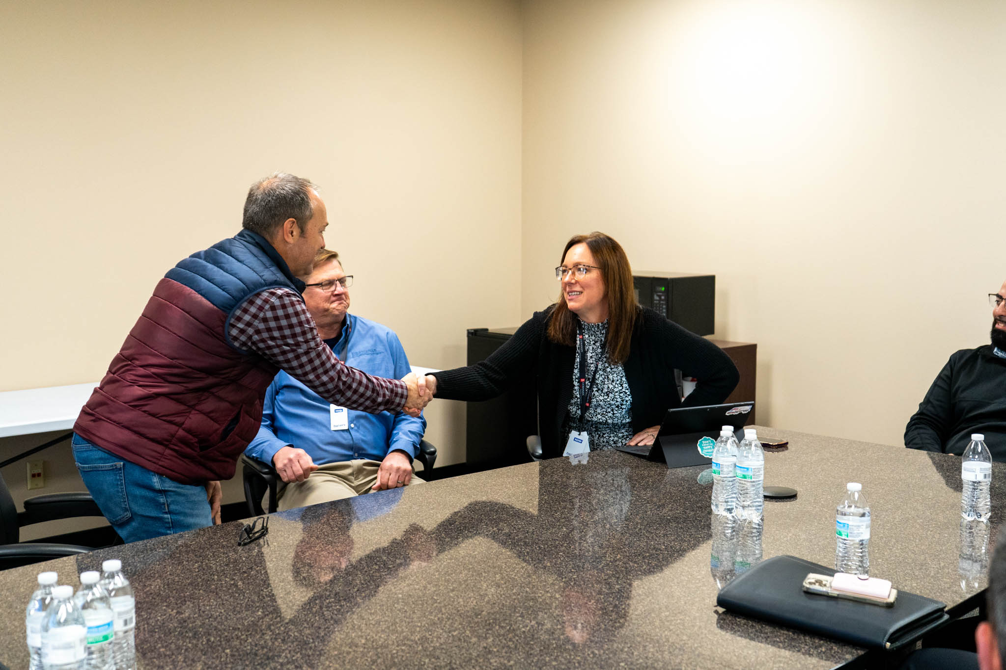 Marlin Stutzman Visits Buchanan