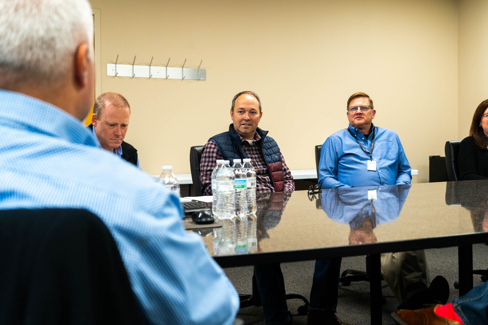 Marlin Stutzman Visits Buchanan