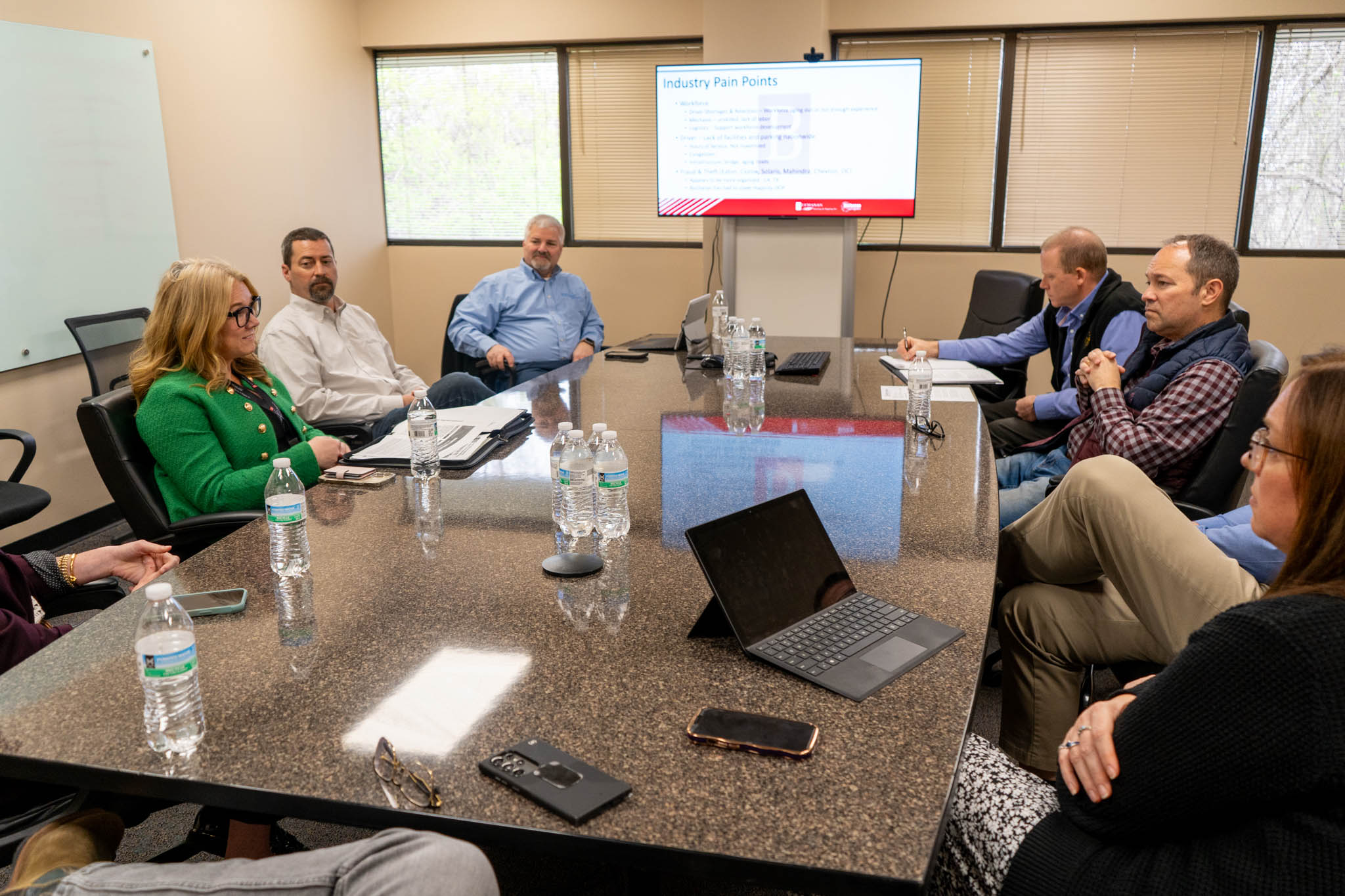 Marlin Stutzman Visits Buchanan