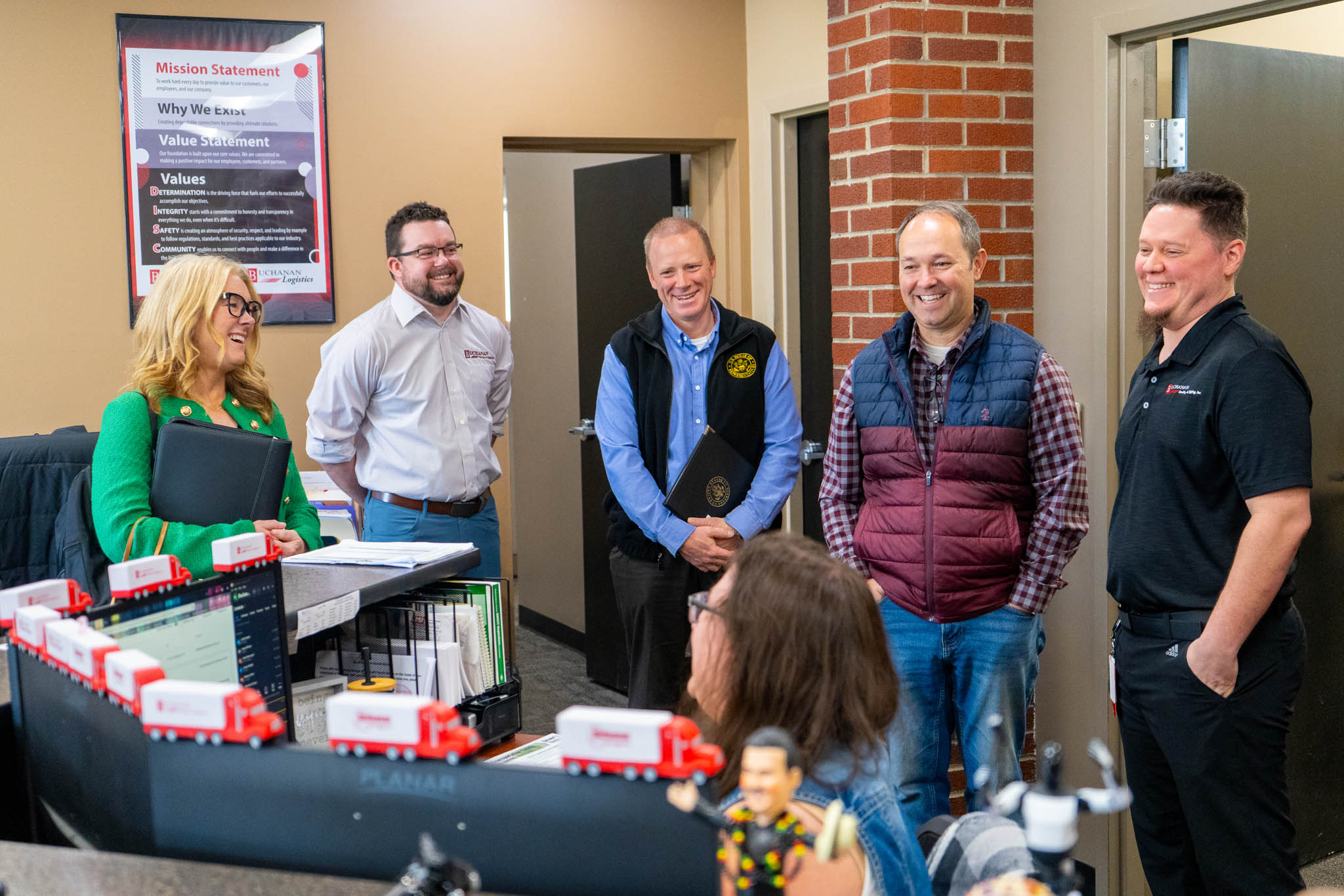 Marlin Stutzman Visits Buchanan