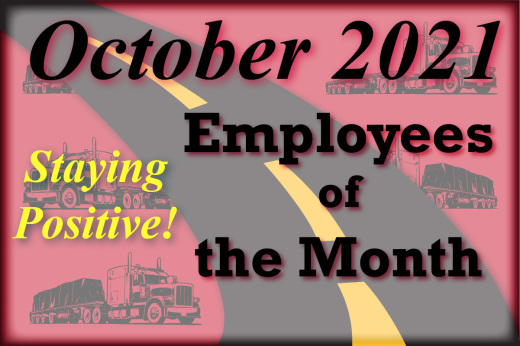 Staying Positive Employees of the Month | October 2021