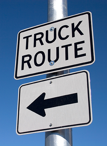 nationwide freight shipping routes across the United States