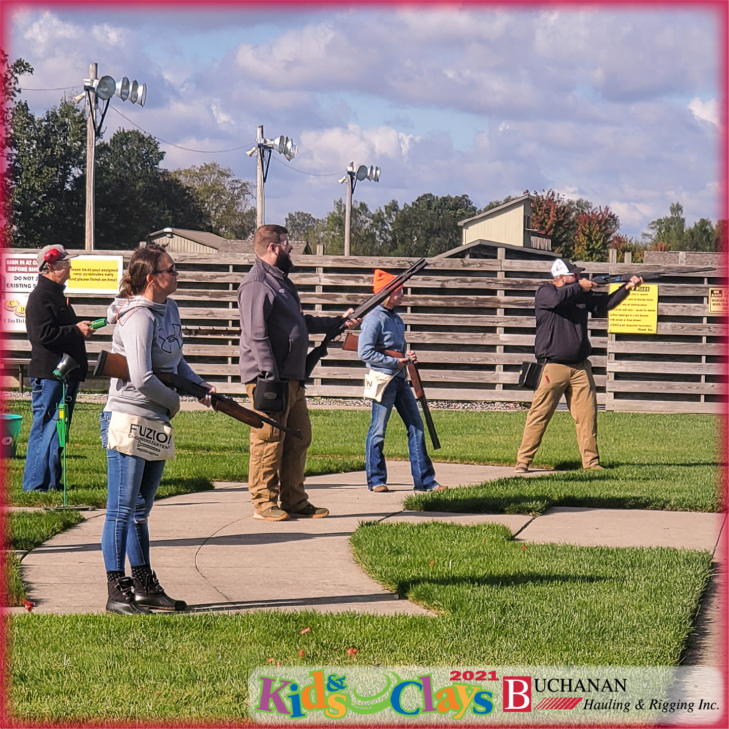 Buchanan at Kids and Clays Charity - 2021