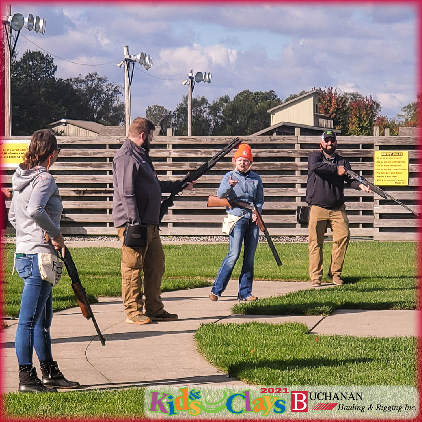 Buchanan at Kids and Clays Charity - 2021