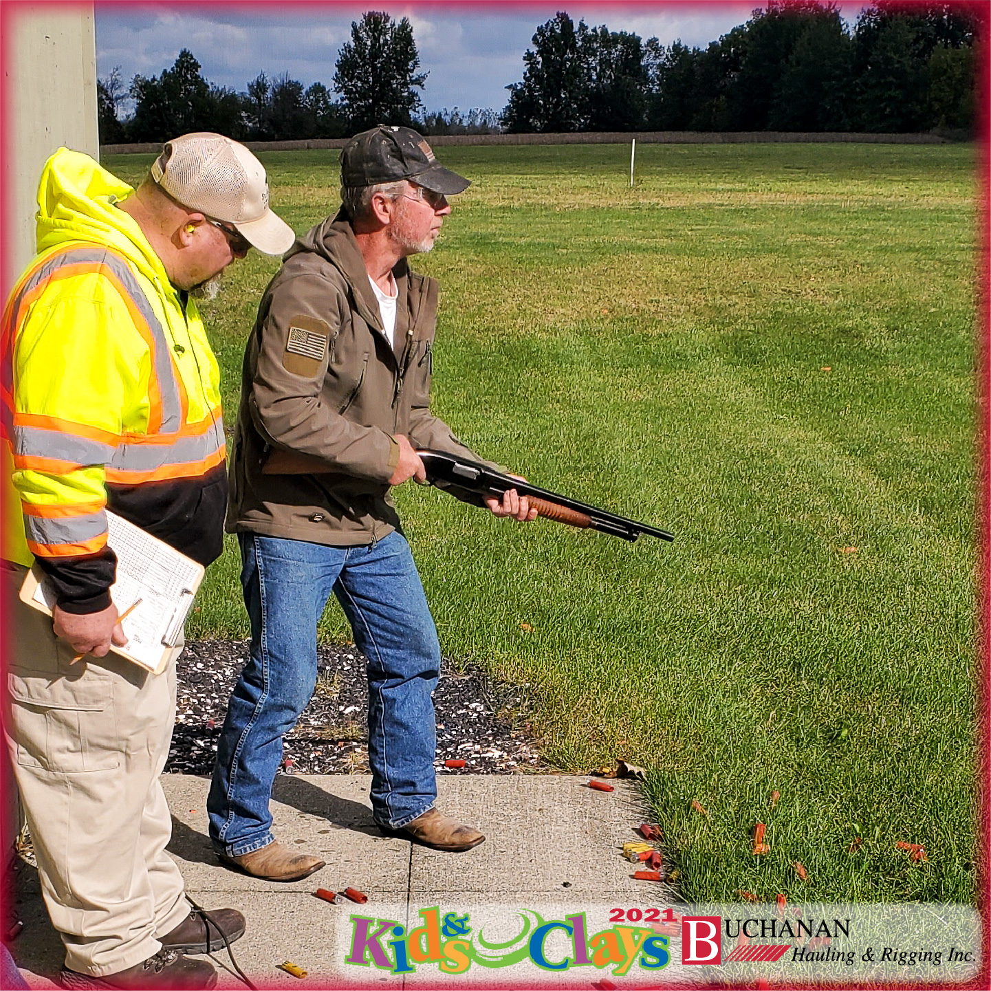 Buchanan at Kids and Clays Charity - 2021