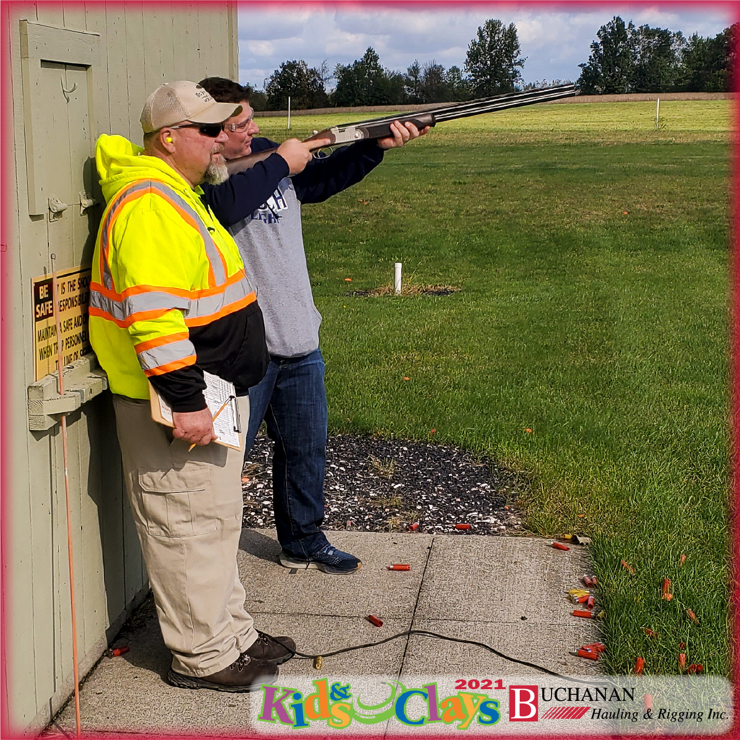 Buchanan at Kids and Clays Charity - 2021