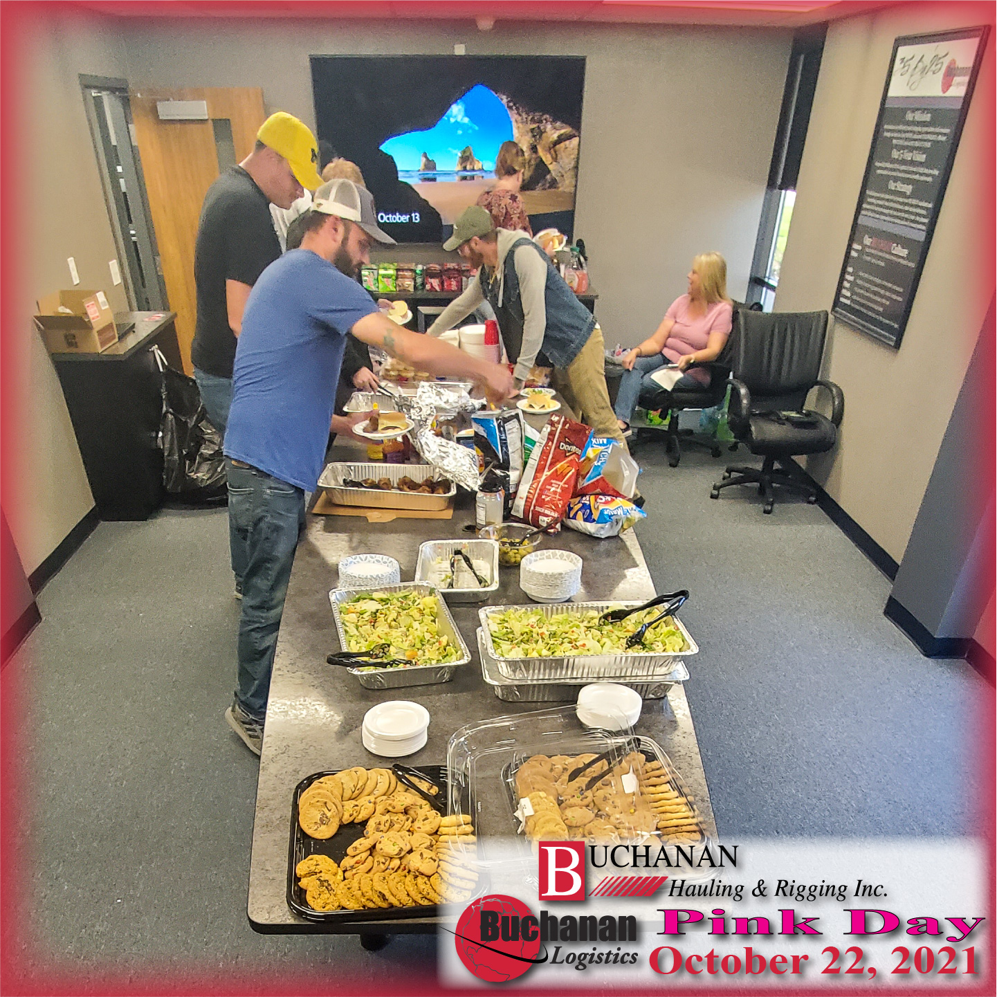 Buchanan supports Pink Day - October 2021