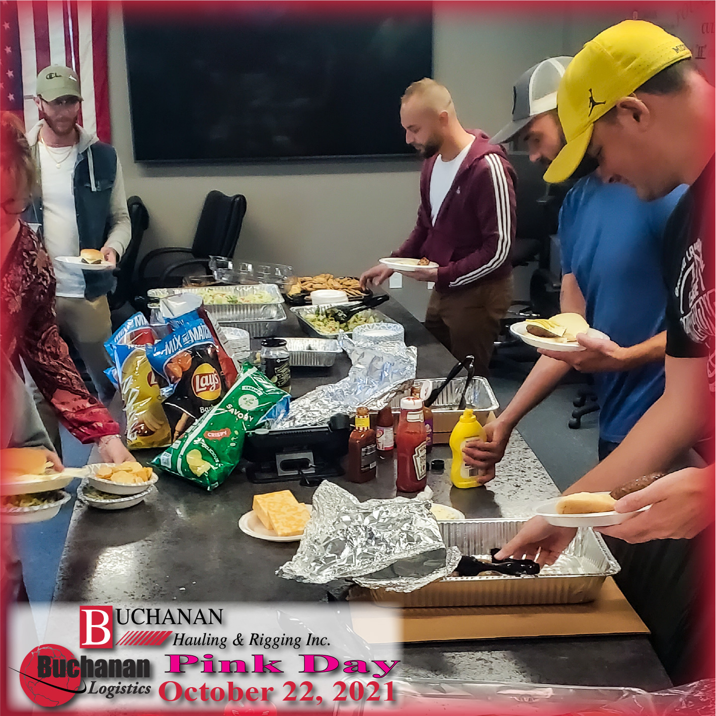 Buchanan supports Pink Day - October 2021