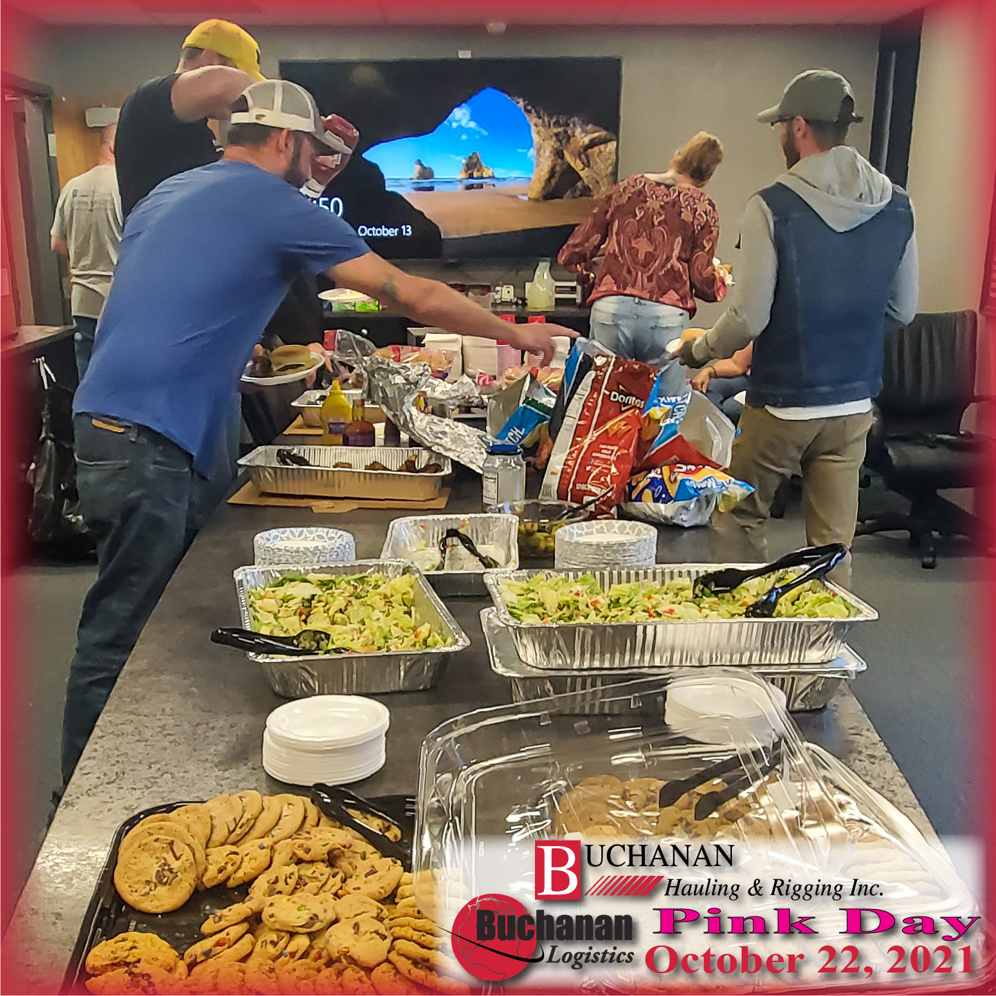 Buchanan supports Pink Day - October 2021