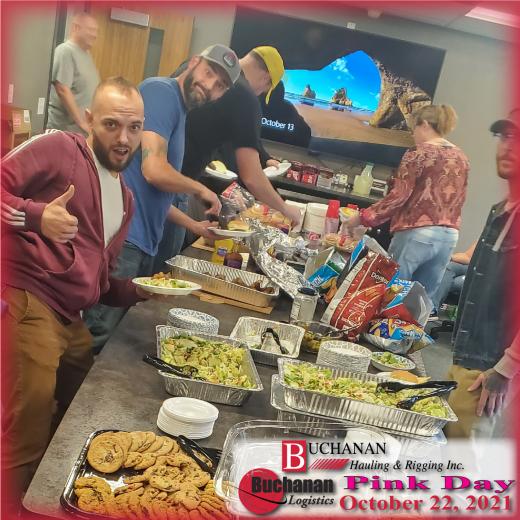 Buchanan supports Pink Day - October 2021 Buchanan supports Pink Day - October 2021