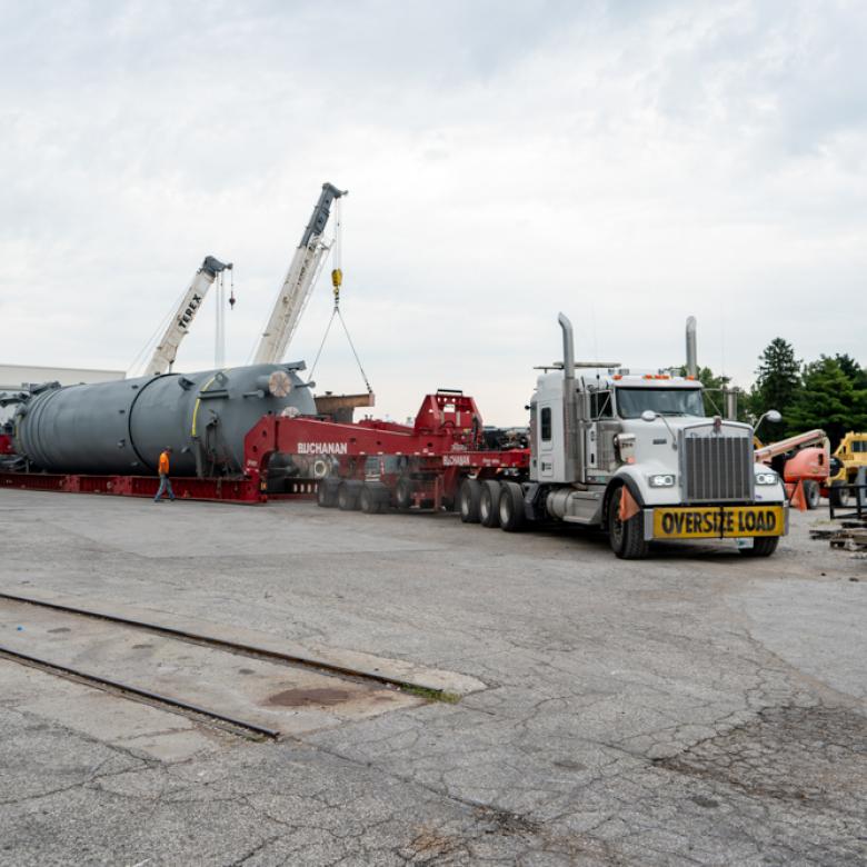 Buchanan Hauling & Rigging Tank Haul Buchanan Hauling & Rigging Tank Haul