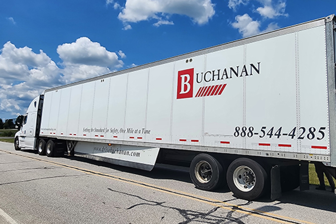 Buchanan Hauling and Rigging, Inc. specializes in transporting freight across the United States in dry van, flatbed or one of our many other trailer types.