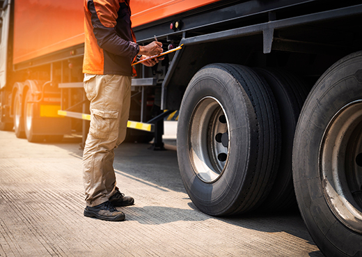 Asset-based trucking company equipment and experienced drivers demonstrating freight transportation safety standards.