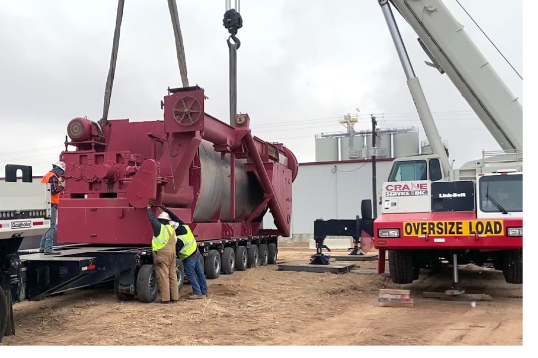 Buchanan coordinates permits and cranes to handle onsite mining company needs.