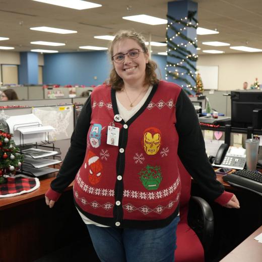 Ugly Sweater Contest at Buchanan - 2024  Ugly Sweater Contest at Buchanan - 2024