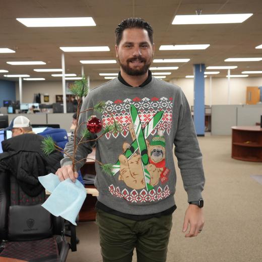 Ugly Sweater Contest at Buchanan - 2024  Ugly Sweater Contest at Buchanan - 2024