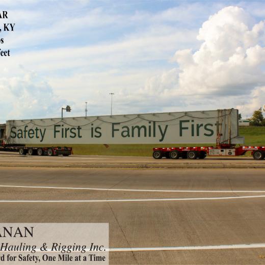 Buchanan Moves a 92 Foot Beam - AR to KY Buchanan Moves a 92 Foot Beam - AR to KY