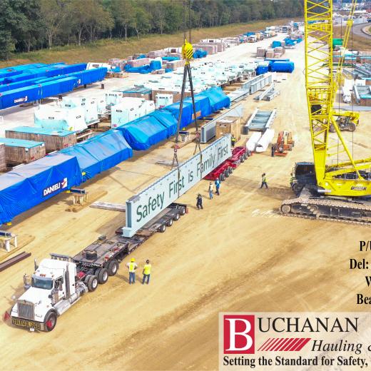 Buchanan Moves a 92 Foot Beam - AR to KY Buchanan Moves a 92 Foot Beam - AR to KY