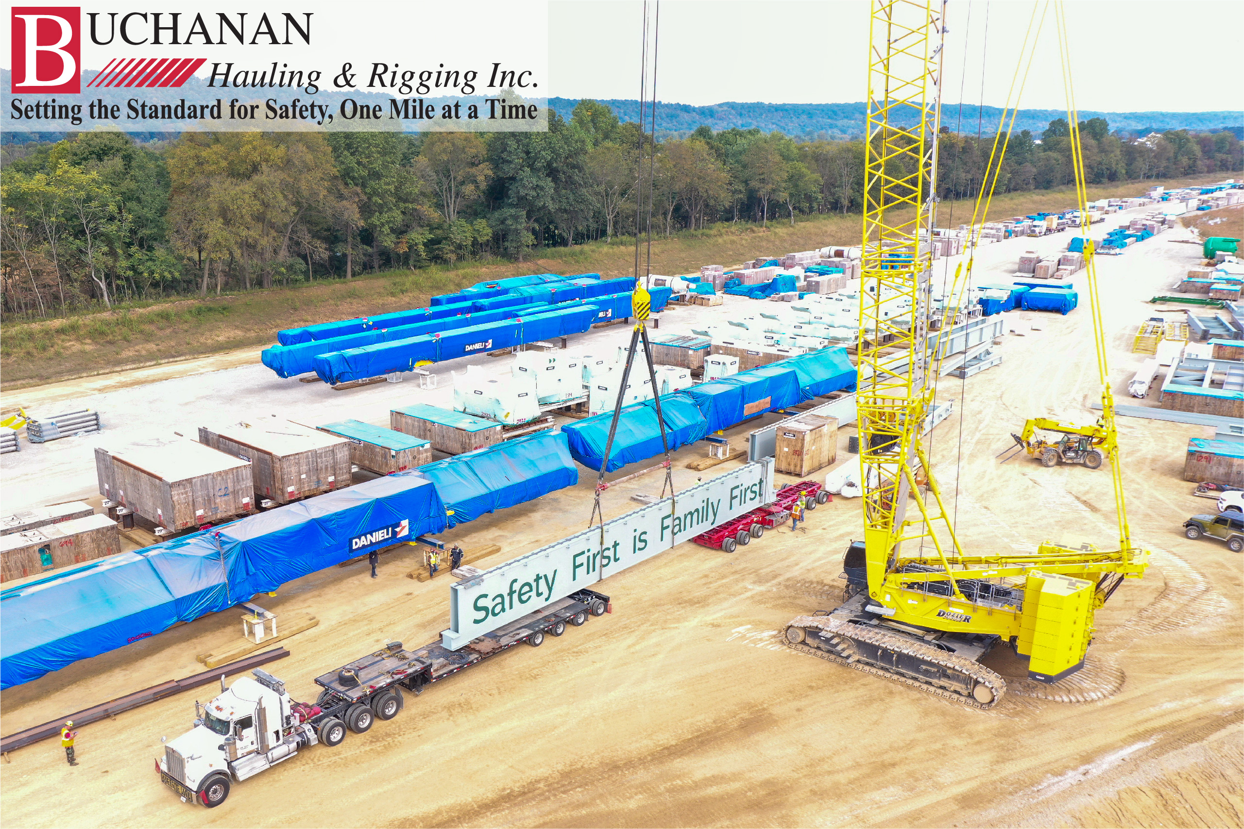 Buchanan Moves a 92 Foot Beam - AR to KY