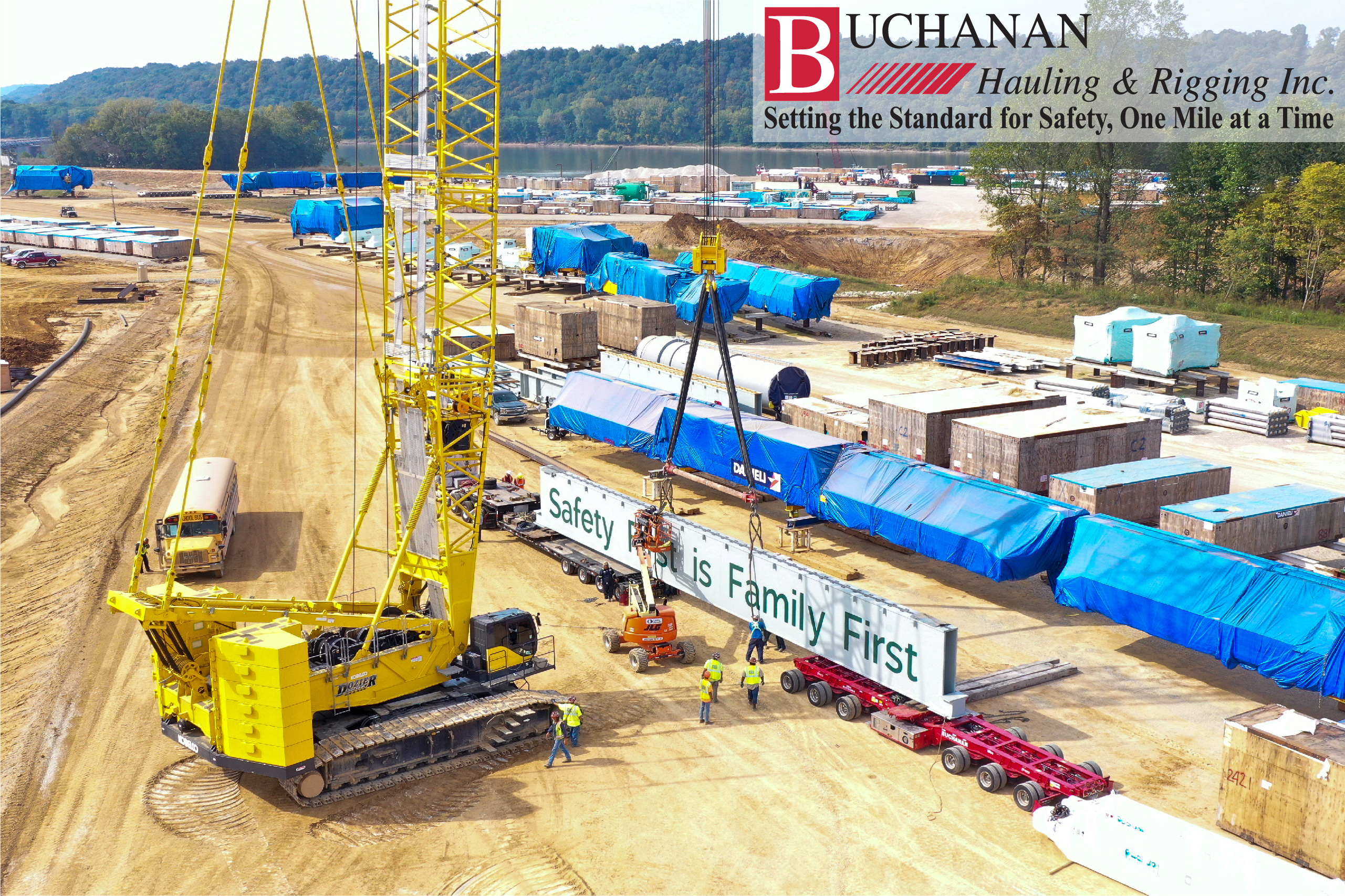 Buchanan Moves a 92 Foot Beam - AR to KY