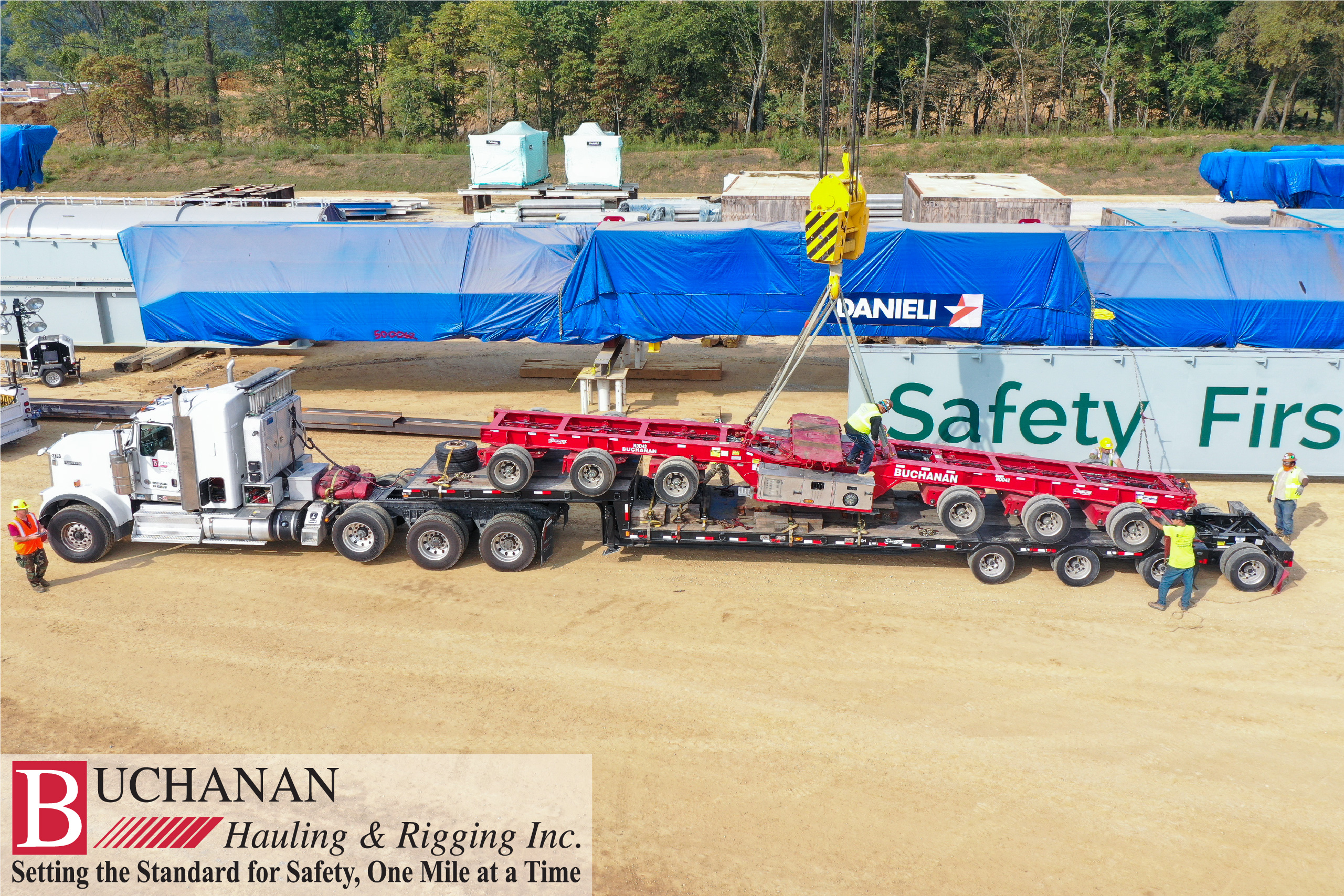 Buchanan Moves a 92 Foot Beam - AR to KY