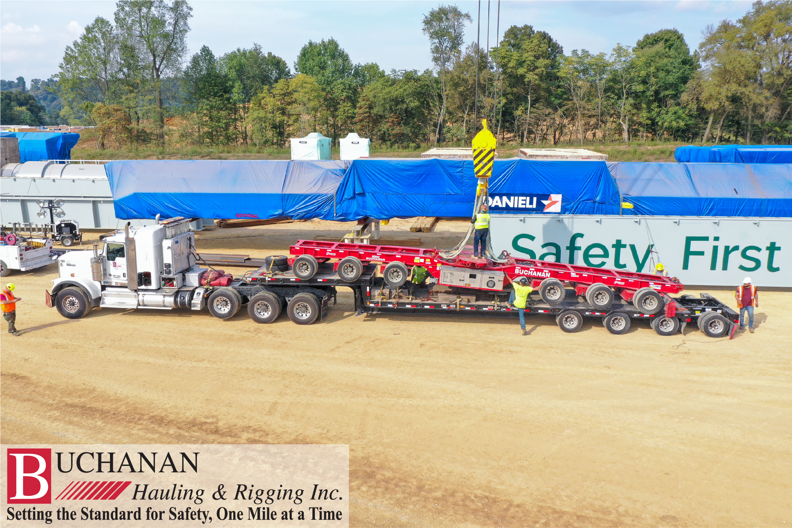 Buchanan Moves a 92 Foot Beam - AR to KY