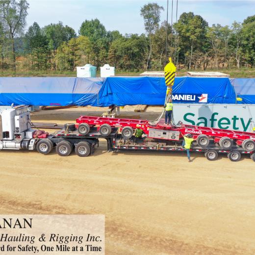 Buchanan Moves a 92 Foot Beam - AR to KY Buchanan Moves a 92 Foot Beam - AR to KY