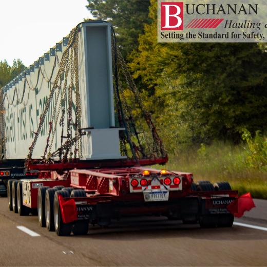 Buchanan Moves a 92 Foot Beam - AR to KY Buchanan Moves a 92 Foot Beam - AR to KY