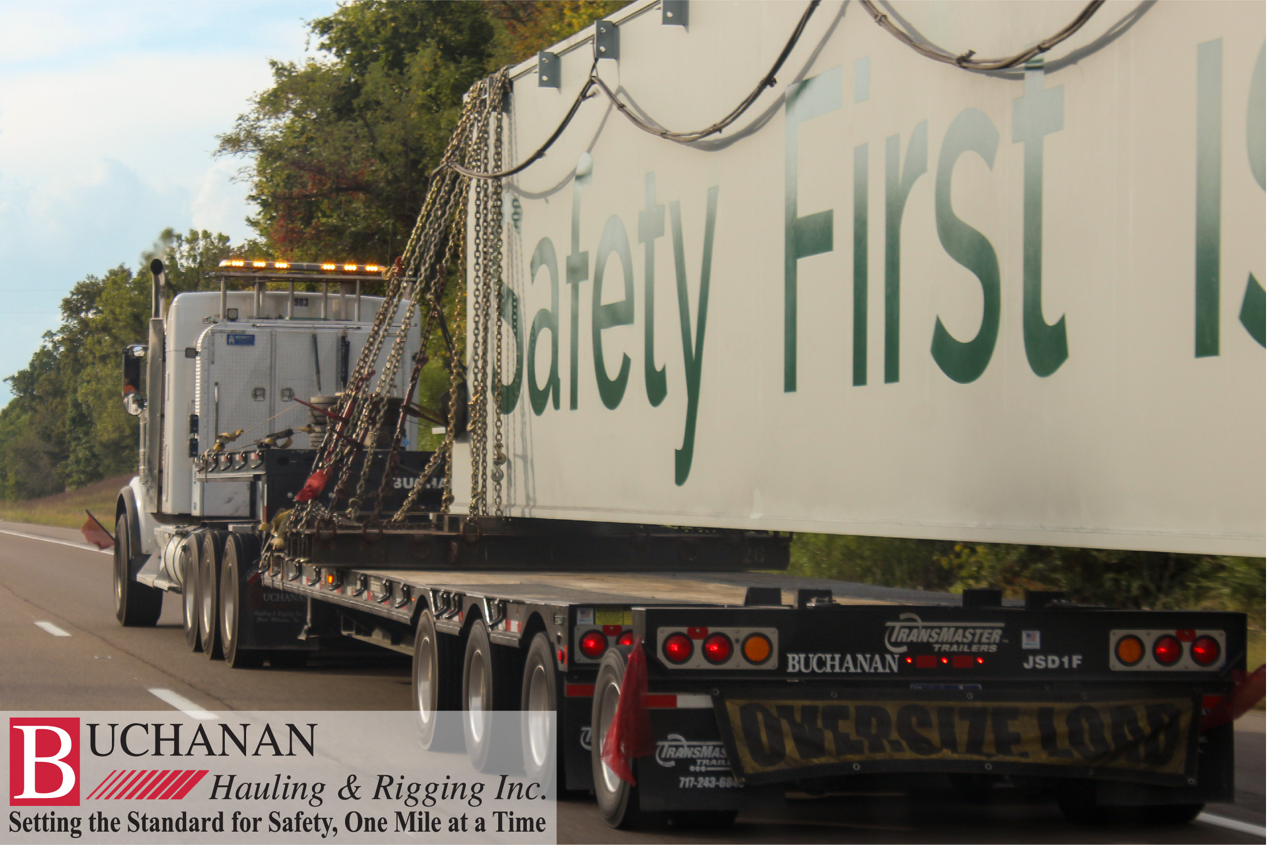 Buchanan Moves a 92 Foot Beam - AR to KY
