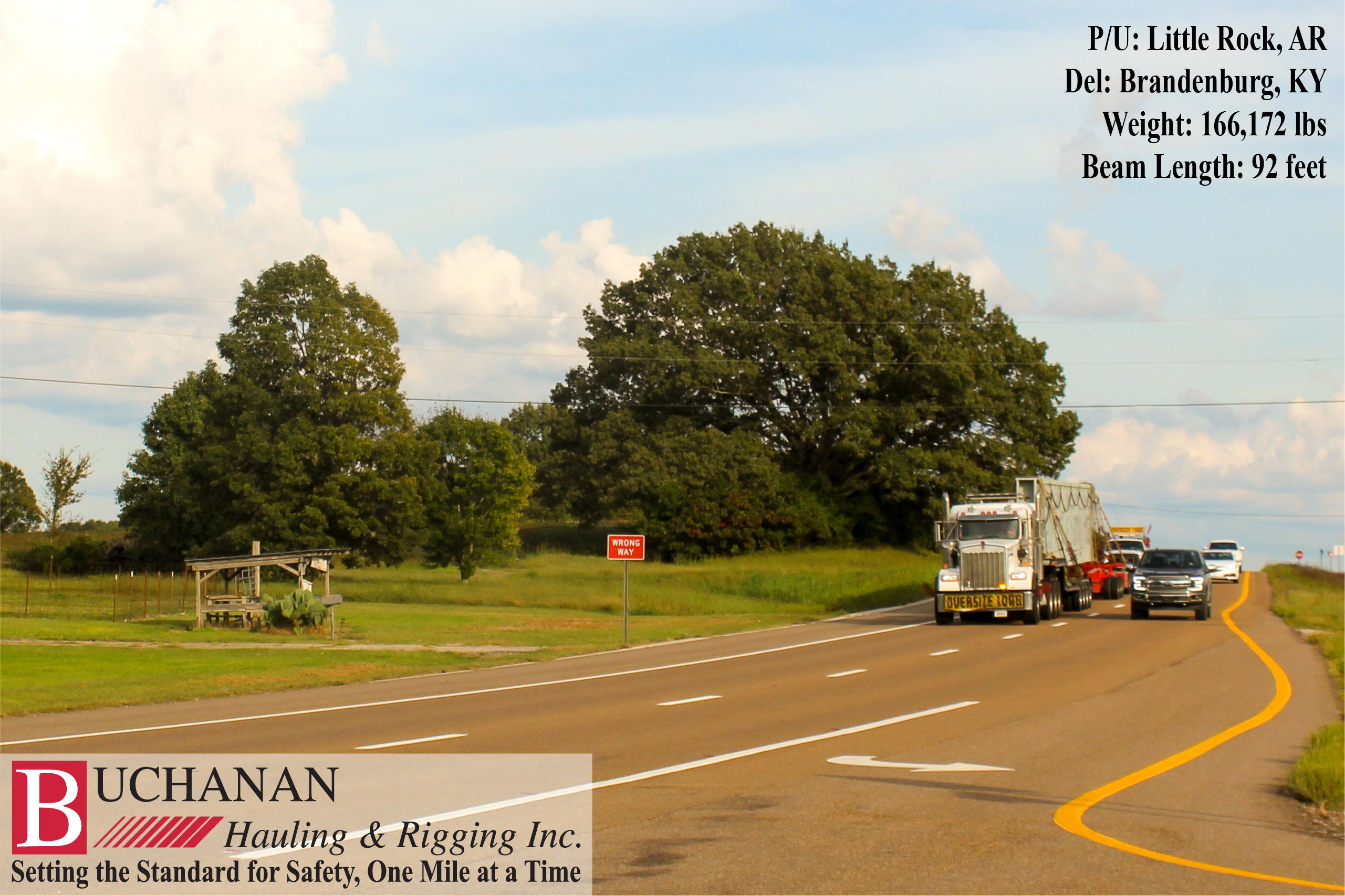 Buchanan Moves a 92 Foot Beam - AR to KY