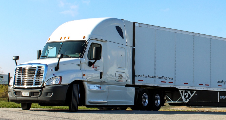 Dry Van and Flatbed Services Buchanan Hauling and Rigging dry van and flatbed truck services