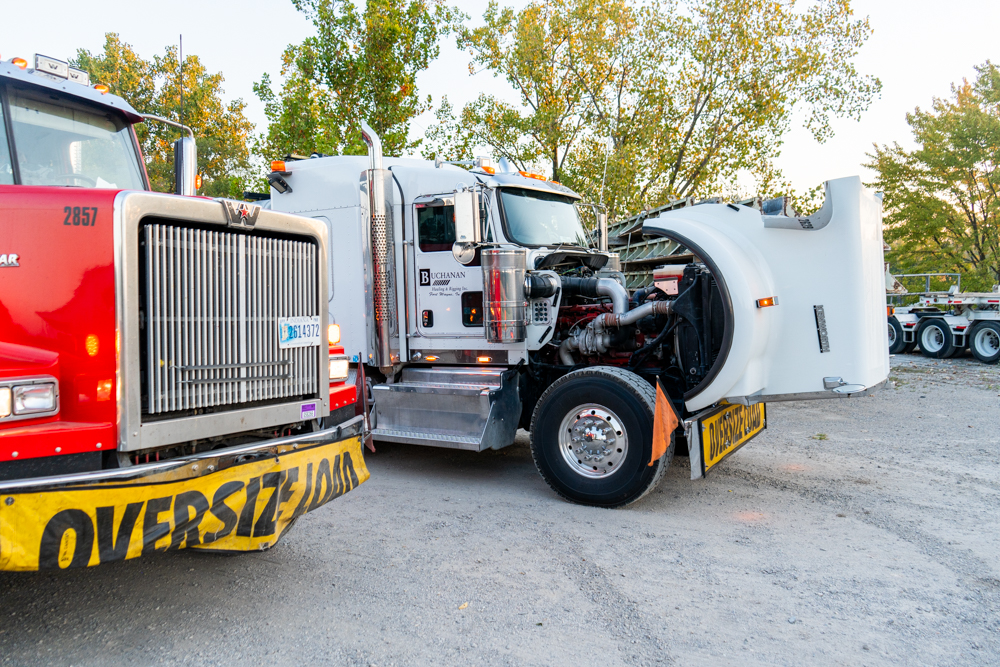 Buchanan Girder Haul from Decatur, IN to Novi, MI