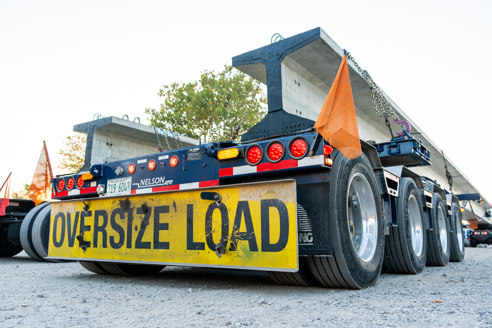 Buchanan Girder Haul from Decatur, IN to Novi, MI