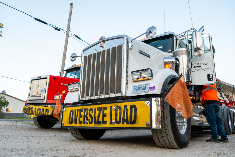 Buchanan Girder Haul from Decatur, IN to Novi, MI