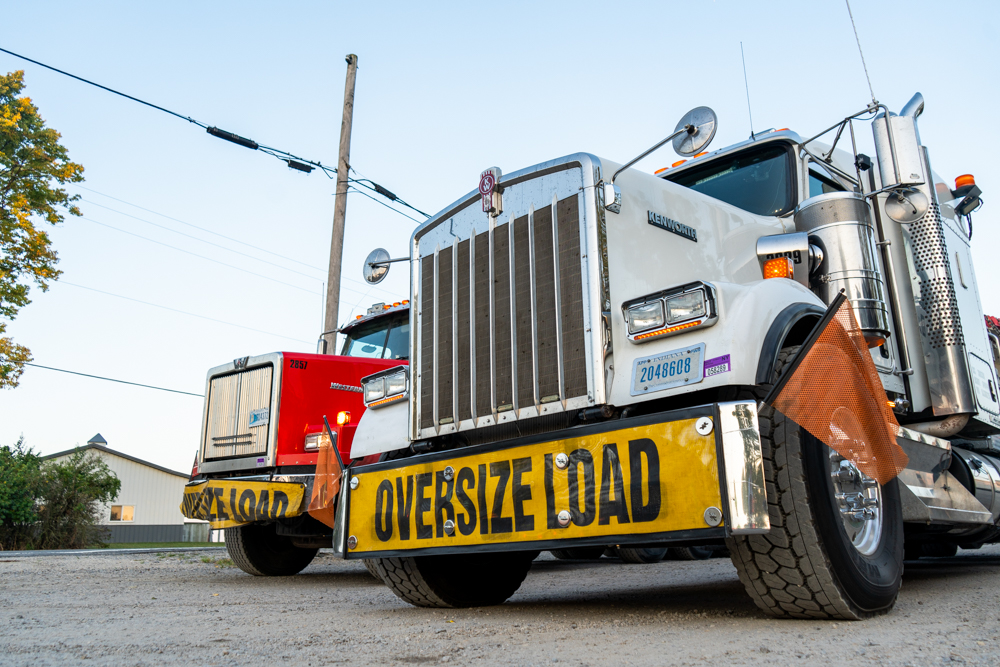 Buchanan Girder Haul from Decatur, IN to Novi, MI