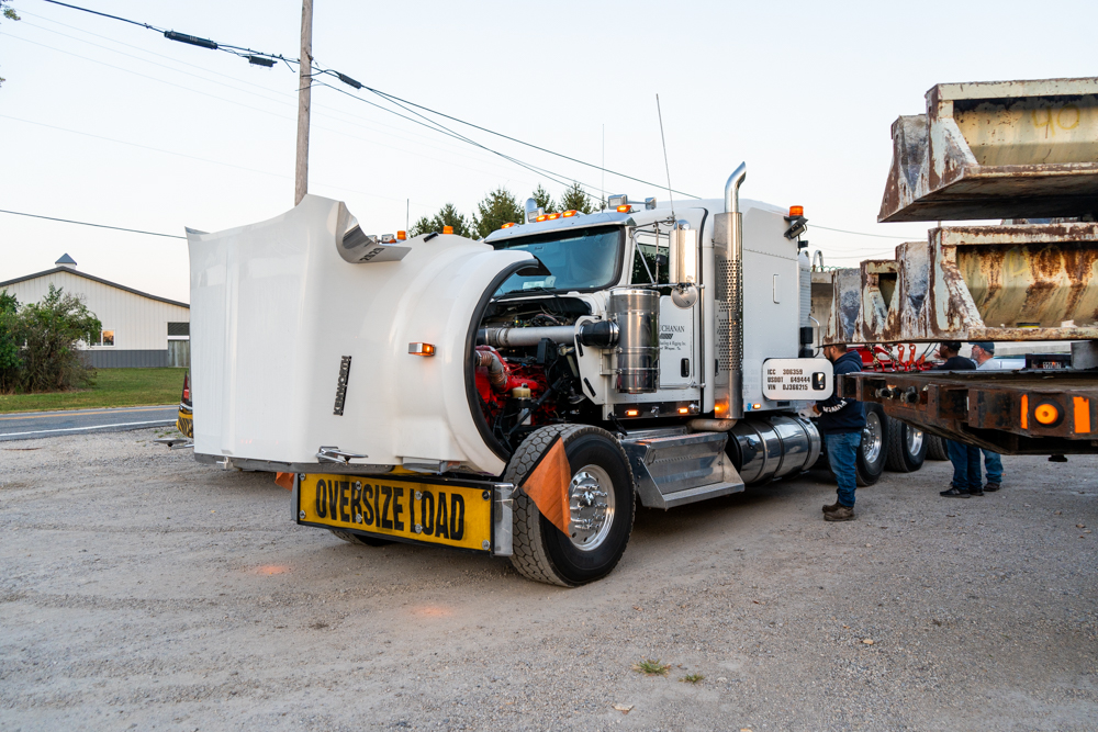 Buchanan Girder Haul from Decatur, IN to Novi, MI