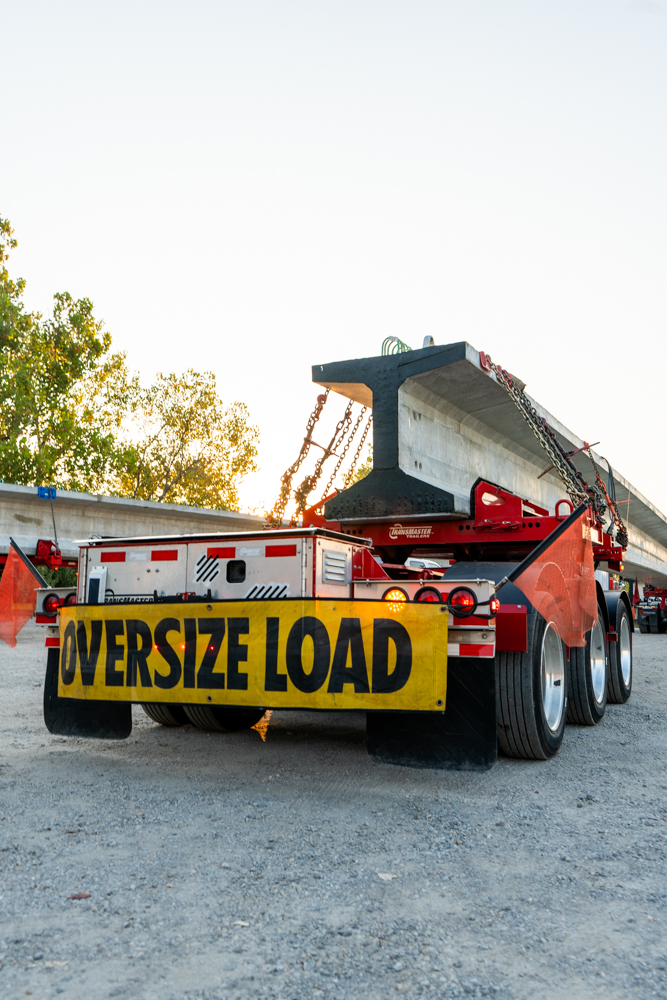 Buchanan Girder Haul from Decatur, IN to Novi, MI