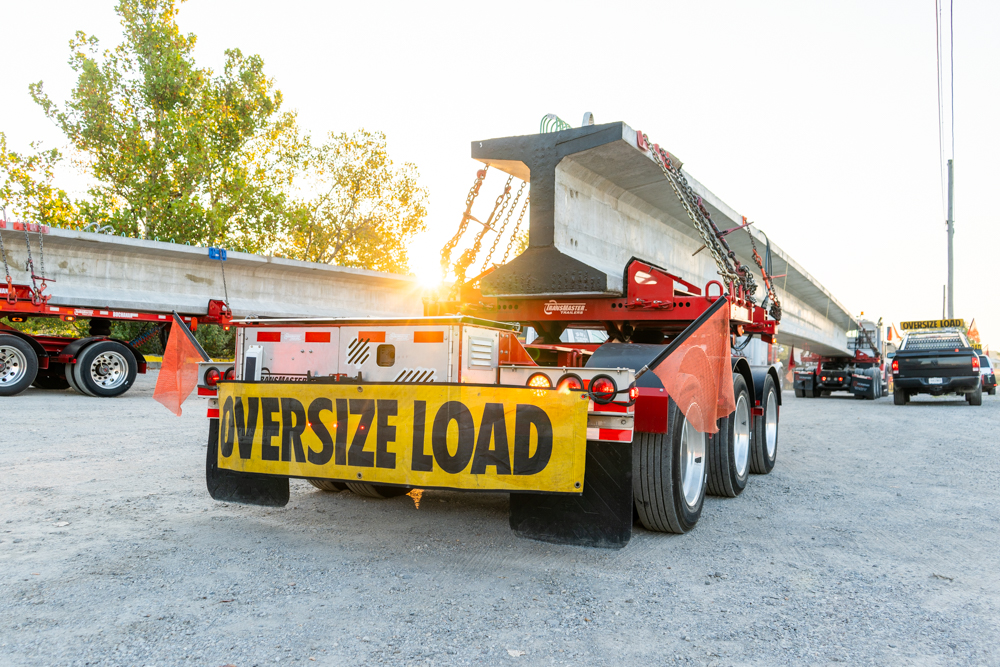 Buchanan Girder Haul from Decatur, IN to Novi, MI