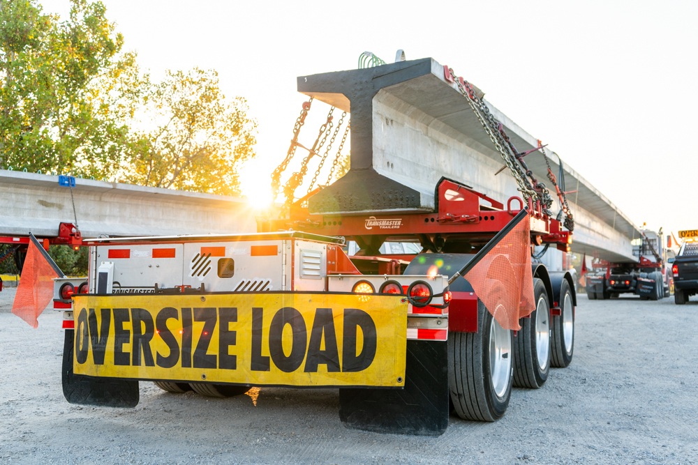 Buchanan Girder Haul from Decatur, IN to Novi, MI