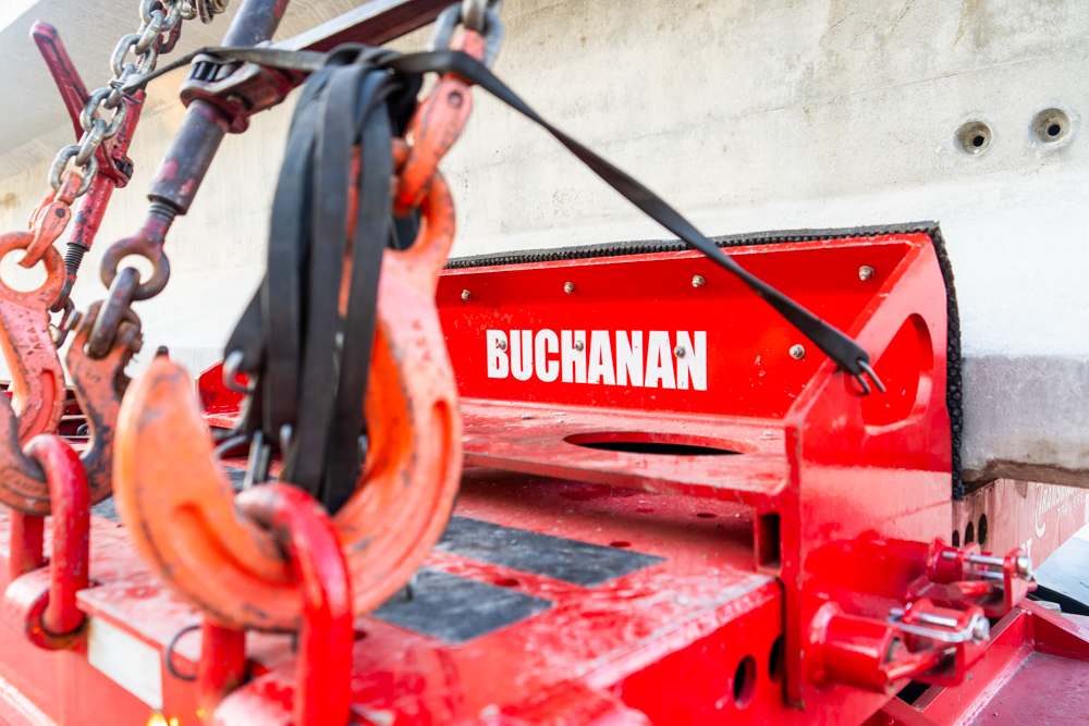 Buchanan Girder Haul from Decatur, IN to Novi, MI